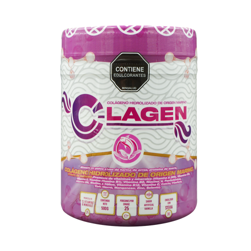 C-LAGEN colágeno marino con citrato de magnesio 500 g