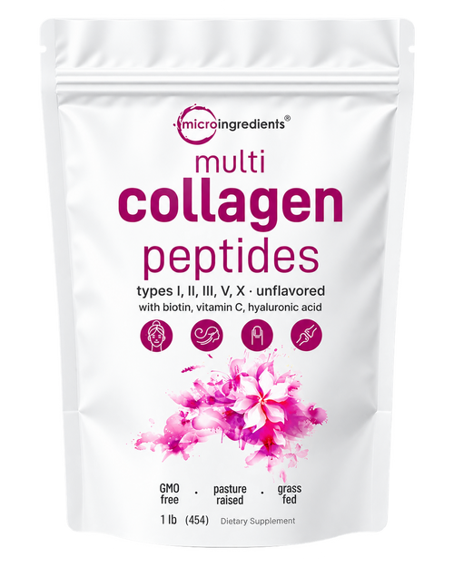 Multi Collagen Peptides Micro Ingredients 454 g