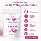 Multi Collagen Peptides Micro Ingredients 454 g