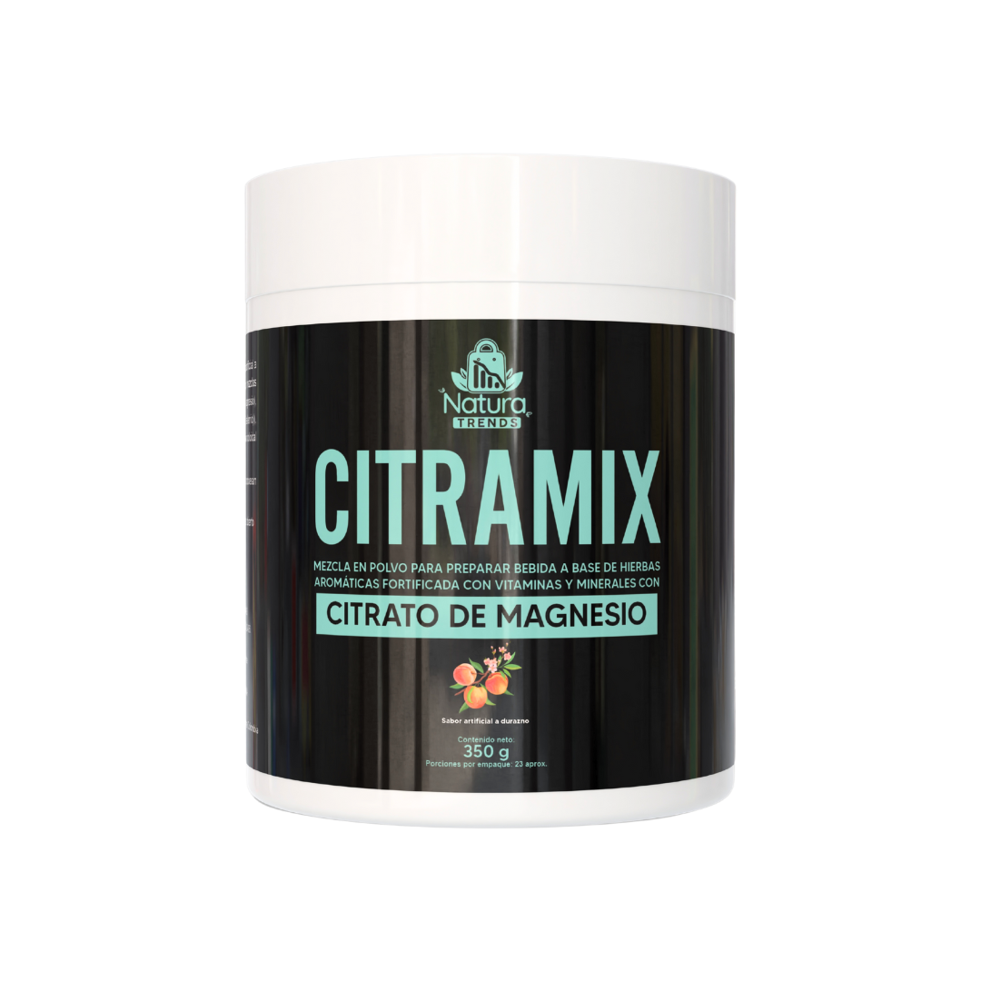 Citramix Citrato de Magnesio 350 g sabor durazno