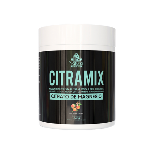 Citramix Citrato de Magnesio 350 g sabor durazno