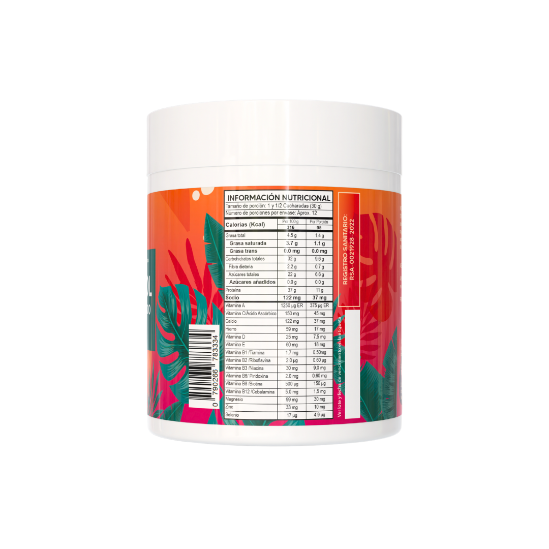 Colágeno hidrolizado con resveratrol vitaminas y minerales
