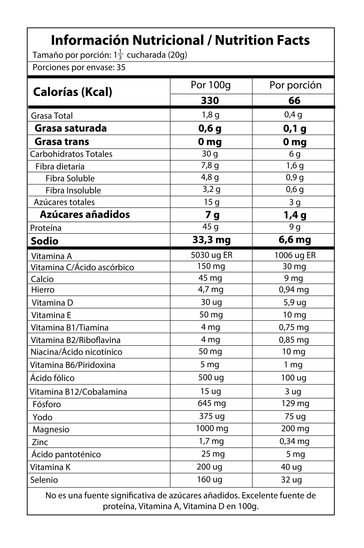 Resvis Factor Calostro Bovino 700 g – Proteína, Colágeno, Vitaminas y Minerales